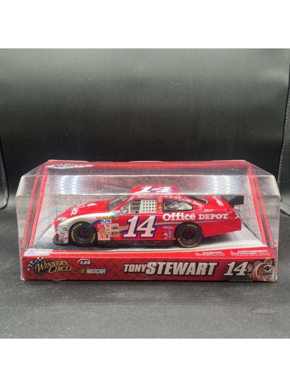 Winner's Circle 1:24 Diecast Tony Stewart Office Depot Old Spice NASCAR 2009 ✅